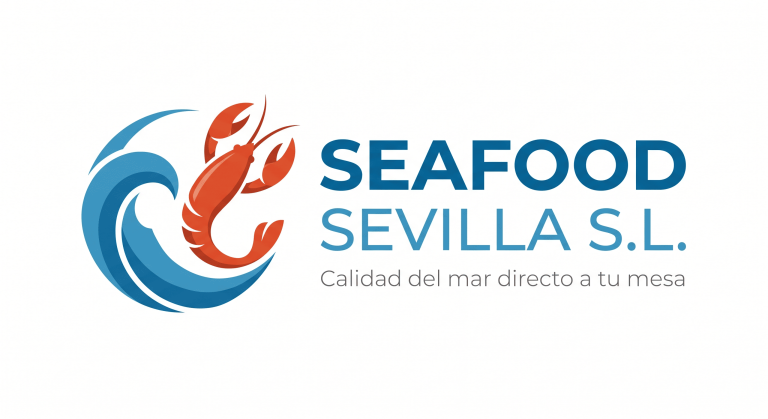 Logotipo de Seafood Sevilla S.L., especialistas en cangrejo de río, camarón y productos del mar en Sevilla.